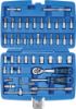 Socket Wrench Set Komplekt, 46 osa, tollmõõdus