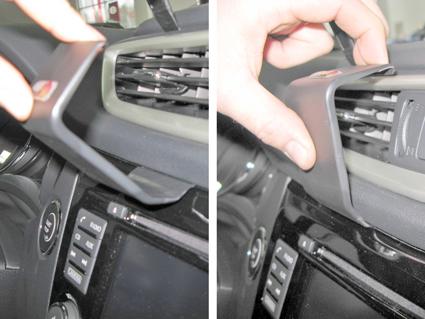 Trim Frame Nissan X-Trail/Qasqai 14-20 keskele