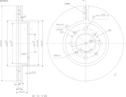 Brake Disc HONDA - 45251-SCC-900