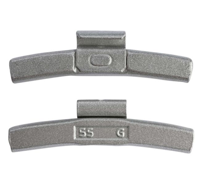 Balance Weight Valuveljele Fe - Zn kattega 55g 50tk Balance Weight Valuveljele Fe - Zn kattega 55g 50tk