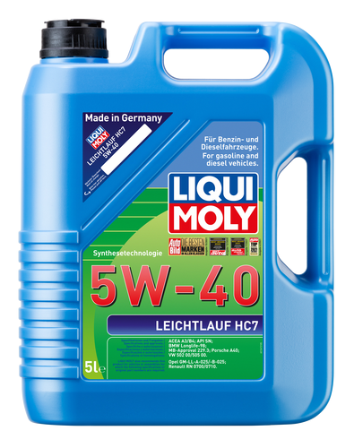 Engine Oil HC7 5W-40 5L