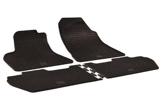Non-skid Inset Mat Citroen Berlingo / Peugeot Partner 08-18 - 4tk