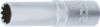 Socket Wrench Insert 3/8" Deep Socket "Gear Lock", 11 mm