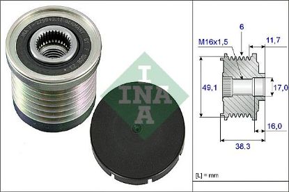 Alternator Freewheel Clutch RENAULT - 23 10 000 18R