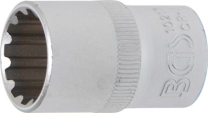 Socket Wrench Insert 1/2" Socket "Gear Lock", 17 mm