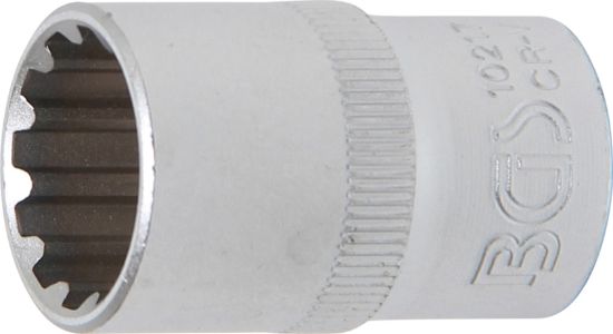Socket Wrench Insert 1/2" Socket "Gear Lock", 17 mm