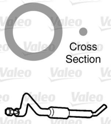 Gasket, coolant pipe Opel
