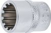 Socket Wrench Insert 3/8" Socket "Gear Lock", 16 mm