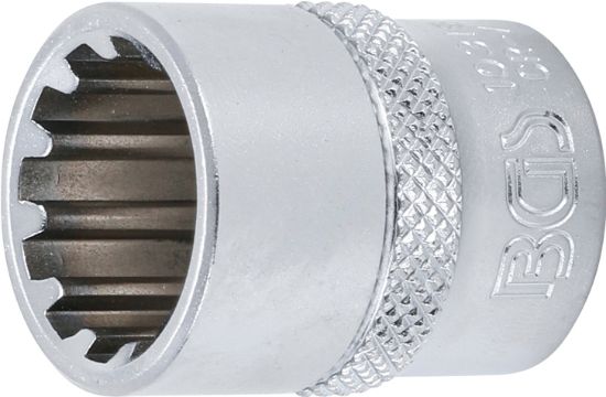 Socket Wrench Insert 3/8" Socket "Gear Lock", 16 mm