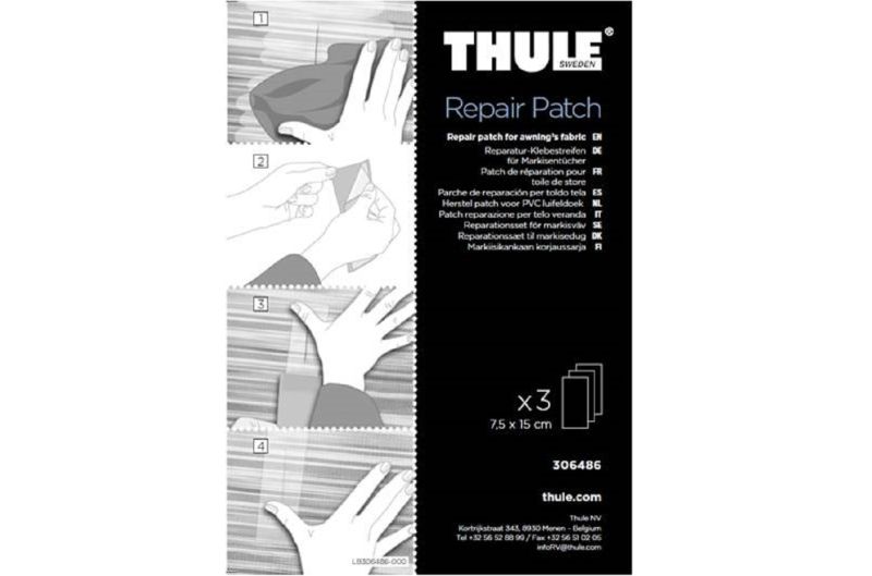 Mounting Set, roof rack Repair Patch paranduskompl. 3M (3tk 7,5x15cm)