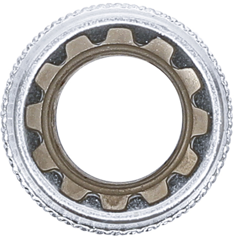 Socket Wrench Insert 1/2" Socket "Gear Lock", 14 mm
