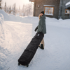 Boot-/Cargo Area Bag RoundTrip Snowboard Roller 165cm, Black