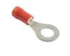 Terminal, electric universal parts rõngas M6 (6.5mm) punane