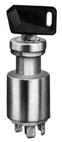 Switch süütelukk 0-1 12V/20A