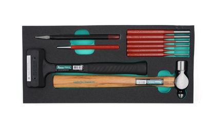 Tool Trolley sisu, lööktööriistad 10tk-i