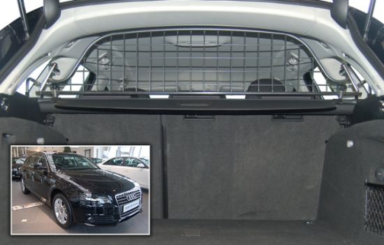 Barrier Mesh, boot-/cargo area AUDI A4/S4 AVANT/ALLAND ROVEROAD [NO S/R] (08-15)