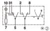 Switch 0-I-II 12V,16A