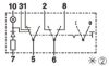 Switch 0-I-II 12V,16A