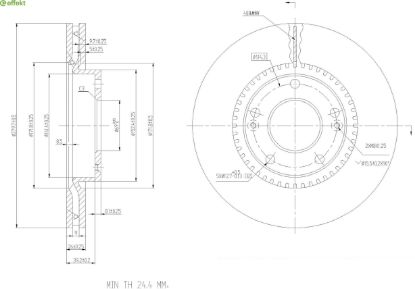Brake Disc Hyundai, Kia