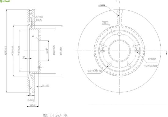 Brake Disc Hyundai, Kia