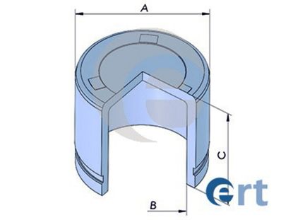 Piston, brake caliper i30 CW (FD), SX4 (EY, GY)