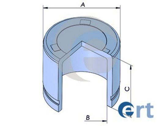 Piston, brake caliper i30 CW (FD), SX4 (EY, GY)