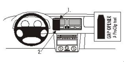 Trim Frame VW Golf IV 98-02