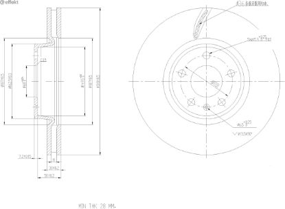 Brake Disc AUDI - 8W0 615 301 AA