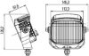 Reverse Light Power Beam 1000 (6 LEDs 18W)