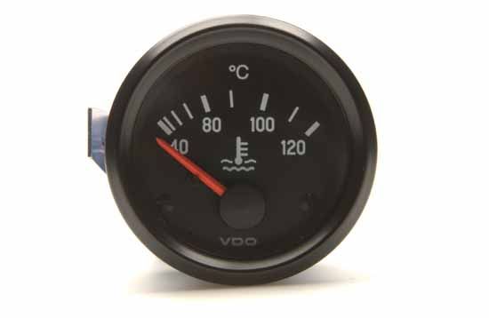 Gauge, oil pressure mootoriõlile 12V 52mm 0 - 5bar