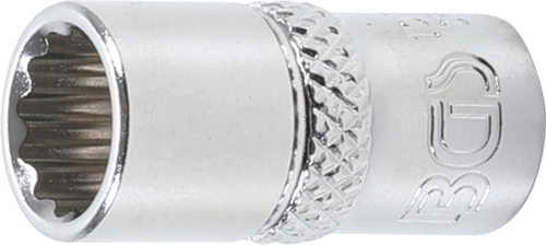Socket Wrench Insert 1/4" Socket, 12-point, 8 mm