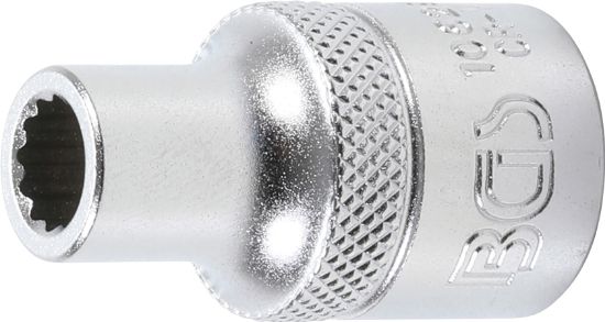 Socket Wrench Insert 1/2" Socket, 12-point, 8 mm