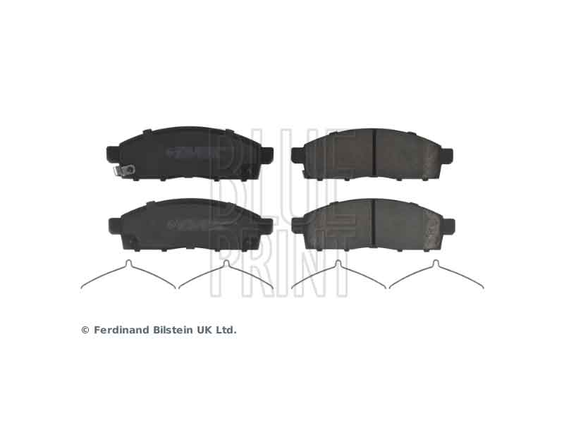 Brake Pad Set, disc brake MITSUBISHI - MZ690356