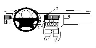 Trim Frame MB E-Class 95-03