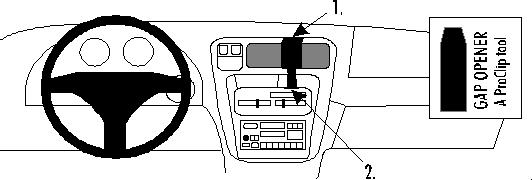 Trim Frame Toyota 4 Runner 96-99