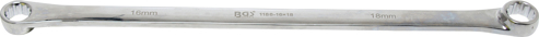Double Ring Spanner Double Ring Spanner 16x18 mm, 410 mm Length