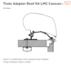 Mounting Set, roof rack Adapter Roof Kit LMC Caravan (lisatarvik)