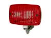 Rear Fog Light 124x74, jalaga (must) FAUN - 5246-762 - E1 8465