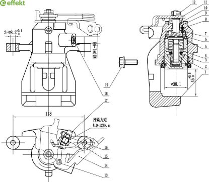 Brake Caliper FORD - 1 426 844