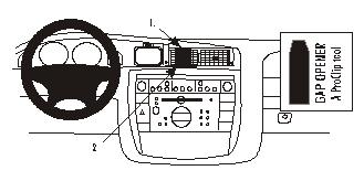 Trim Frame Opel Omega 00-01