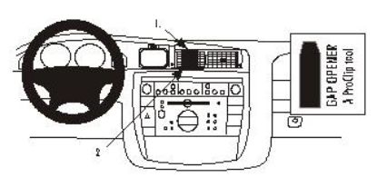 Trim Frame Opel Omega 00-01