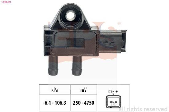 Air Pressure Sensor, altitude adaption BERLINGO (B9), 308 SW (4E_, 4H_)