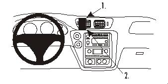 Trim Frame Chevrolet Trail Blazer 02-