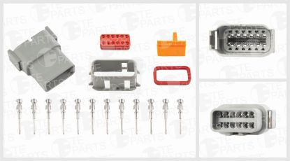 Cable Connector Kit 12 PIN komplekt DEUTSCH: DTM04-12P