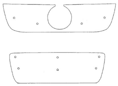 Trim/Protection Strip, radiator grille VW Bora 1998-2005