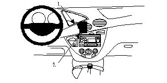 Trim Frame Ford Focus 99-