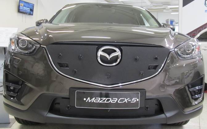 Trim/Protection Strip, radiator grille Mazda CX-5 2015-2017 parkimiskaameraga