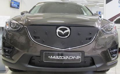 Trim/Protection Strip, radiator grille Mazda CX-5 2015-2017 parkimiskaameraga