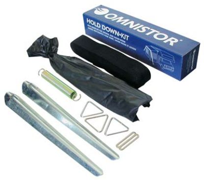 Mounting Set, roof rack Hold Down Kit, kinnituskomplekt maa külge