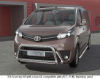 Frontal Protection Bar Toyota ProAce 16- 60mm+42mm